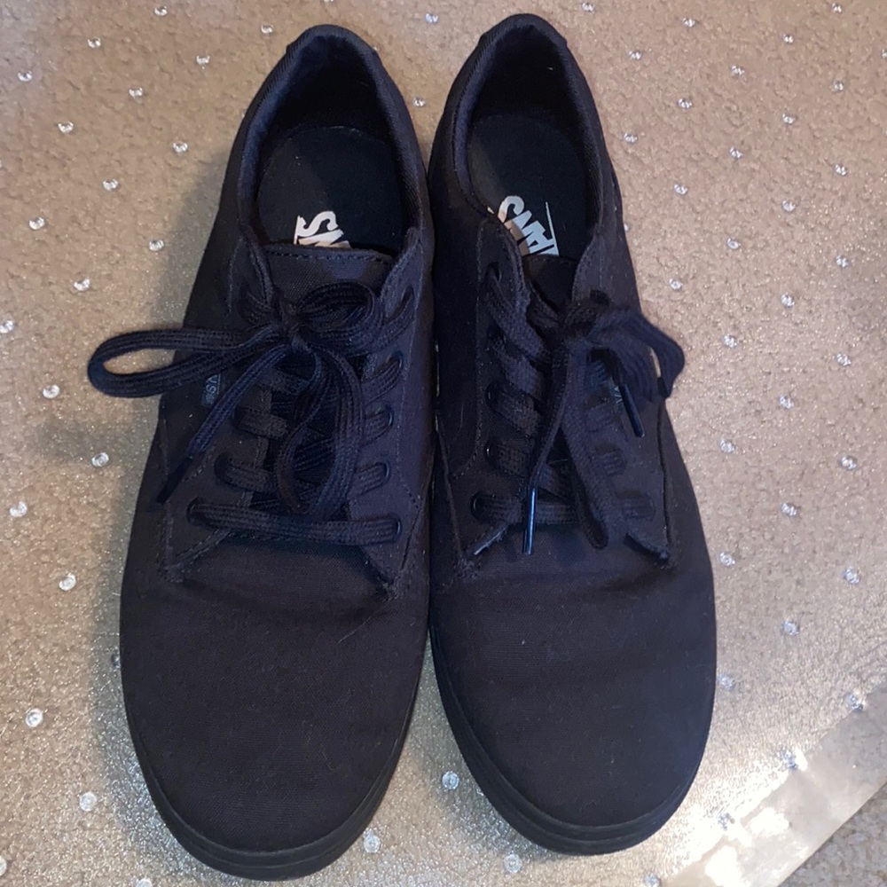 All Black Vans